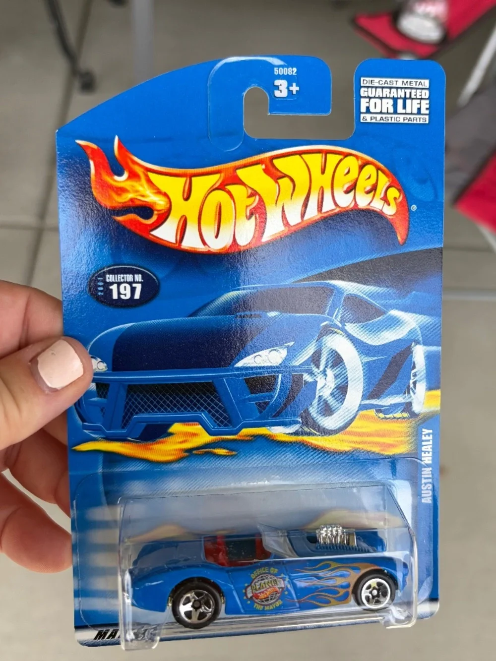 Hot Wheels Austin Healey #197 (2001) – New Sealed on Card